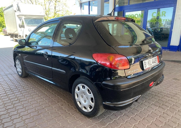 Peugeot 206 cena 7999 przebieg: 199500, rok produkcji 2008 z Grodzisk Wielkopolski małe 301